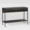 Joliet Entryway Table Gray/Black - CorLiving -Console Tables Sales unnamed file 3832