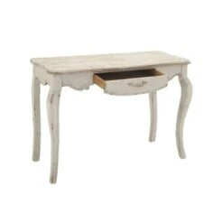 Olivia & May Farmhouse Vintage Console Table White - Olivia & May -Console Tables Sales unnamed file 3887