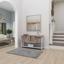 Olivia & May Farmhouse Storage Console Table Brown - Olivia & May -Console Tables Sales unnamed file 3922