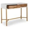 Jupiter Desk Console Table White/Gold - Adore Decor -Console Tables Sales unnamed file 3934