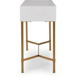 Jupiter Desk Console Table White/Gold - Adore Decor 14 Jupiter Desk Console Table White/Gold - Adore Decor -Console Tables Sales unnamed file 3935