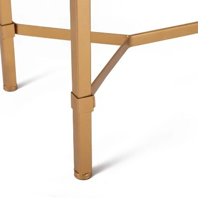 Jupiter Desk Console Table White/Gold - Adore Decor 9 Jupiter Desk Console Table White/Gold - Adore Decor - Image 7