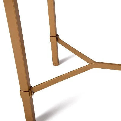 Jupiter Desk Console Table White/Gold - Adore Decor 11 Jupiter Desk Console Table White/Gold - Adore Decor - Image 9