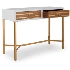 Jupiter Desk Console Table White/Gold - Adore Decor 22 Jupiter Desk Console Table White/Gold - Adore Decor -Console Tables Sales unnamed file 3943