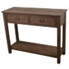 Decor Therapy Vintage Distressed Wood Console Table Distressed - Décor Therapy