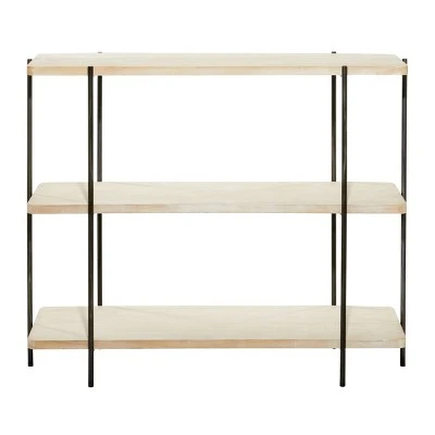 Olivia & May Contemporary Metal Console Table - Olivia & May 6 Olivia & May Contemporary Metal Console Table - Olivia & May - Image 4