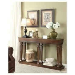 Console Table Oak - Acme Furniture