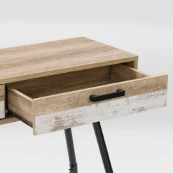 Aurora Entryway Table Beige/White - CorLiving -Console Tables Sales unnamed file 4015