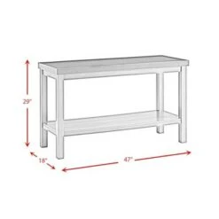 Graham Rectangle Sofa Table Brown - Picket House Furnishings -Console Tables Sales unnamed file 4026
