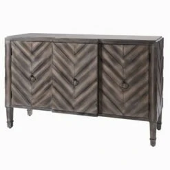 3 Door Chevron Console Table Modern Gray - Stylecraft 12 3 Door Chevron Console Table Modern Gray - Stylecraft -Console Tables Sales unnamed file 4108