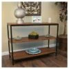 Carolina Cottage Finley Console/TV Stand - Chestnut/Black - Carolina Chair and Table -Console Tables Sales unnamed file 4126
