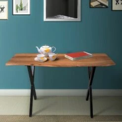 30" Industrial Wooden Console Sofa Entryway Table with X Base & Metal legs Brown/Black - The Urban Port 9 30" Industrial Wooden Console Sofa Entryway Table with X Base & Metal legs Brown/Black - The Urban Port -Console Tables Sales unnamed file 4168