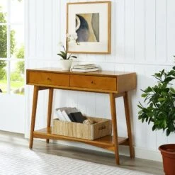 Landon Console Table Acorn - Crosley -Console Tables Sales unnamed file 4238