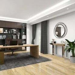 Olivia & May Glam Wood Console Table Silver - Olivia & May -Console Tables Sales unnamed file 4251