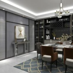 Olivia & May Glam Wood Console Table Silver - Olivia & May -Console Tables Sales unnamed file 4252