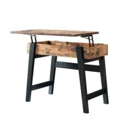 Pasco Lift Top Console Table Distressed Brown - miBasics -Console Tables Sales unnamed file 4257