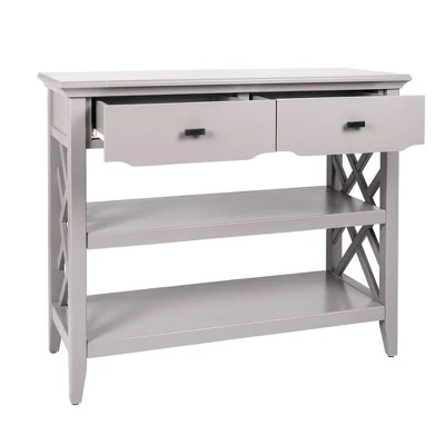 Lane 2 Drawer Console Table - East at Main White 5 Lane 2 Drawer Console Table - East at Main White - Image 3