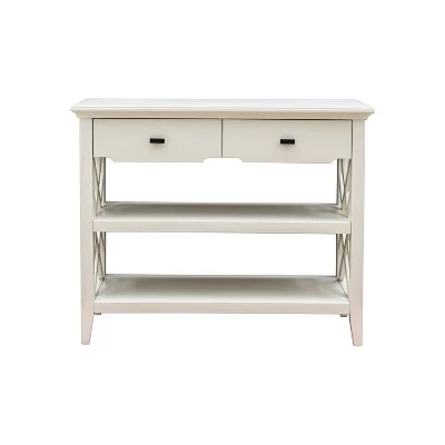 Lane 2 Drawer Console Table - East at Main White 12 Lane 2 Drawer Console Table - East at Main White - Image 10