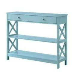 Oxford 1 Drawer Console Table - Breighton Home Cobalt Blue -Console Tables Sales unnamed file 431