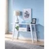Ossy 4 Shelf Console Table with 1 Drawer White - miBasics -Console Tables Sales unnamed file 4380