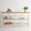Bristol Console Table White/Natural - East at Main -Console Tables Sales unnamed file 4413