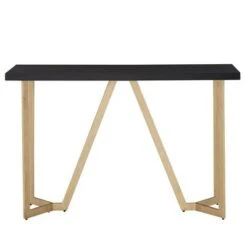 Karianne Metal Base Sofa Table Black/Gold - Inspire Q 8 Karianne Metal Base Sofa Table Black/Gold - Inspire Q -Console Tables Sales unnamed file 4423