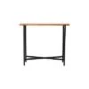36" Rivers Edge Acacia Wood and Acrylic Narrow Console/Entryway Table Brown - Alaterre Furniture