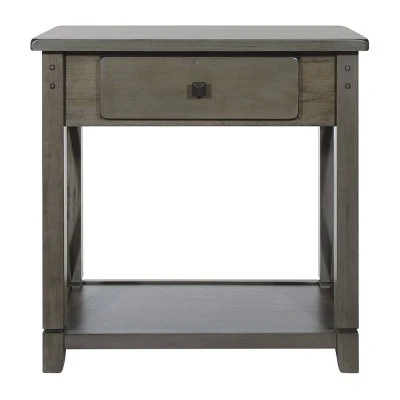 Hillsboro Foyer Table Gray Wash - OSP Home Furnishings 3 Hillsboro Foyer Table Gray Wash - OSP Home Furnishings