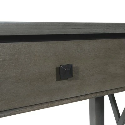 Hillsboro Foyer Table Gray Wash - OSP Home Furnishings 6 Hillsboro Foyer Table Gray Wash - OSP Home Furnishings - Image 4
