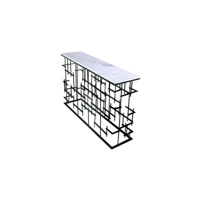 Reighan Console Table Gray - Alder Bay 5 Reighan Console Table Gray - Alder Bay - Image 3