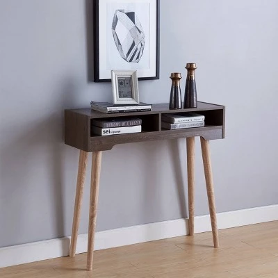 Carex Console Table Walnut Oak - miBasics 3 Carex Console Table Walnut Oak - miBasics