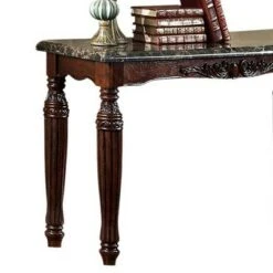 Traditional Style Sofa Table Espresso - Benzara