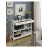 Oxford 1 Drawer Console Table White - Breighton Home -Console Tables Sales unnamed file 452