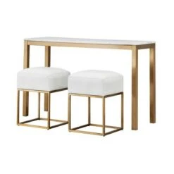 Gloria Marble Top Console Table Avalon Gold - Treasure Trove Accents 10 Gloria Marble Top Console Table Avalon Gold - Treasure Trove Accents -Console Tables Sales unnamed file 4536
