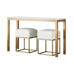 Gloria Marble Top Console Table Avalon Gold - Treasure Trove Accents 11 Gloria Marble Top Console Table Avalon Gold - Treasure Trove Accents -Console Tables Sales unnamed file 4537