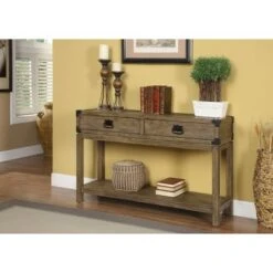 Cumberland 2 Drawer Console Table Brown - Treasure Trove Accents 8 Cumberland 2 Drawer Console Table Brown - Treasure Trove Accents -Console Tables Sales unnamed file 4542