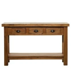 Olivia & May Rustic Wood Console Table Brown - Olivia & May 11 Olivia & May Rustic Wood Console Table Brown - Olivia & May -Console Tables Sales unnamed file 4706