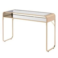 Milrix Sofa Table with Glass Top - miBasics Gold -Console Tables Sales unnamed file 4756