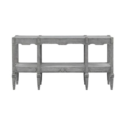 Victoria Console Table Gray - Treasure Trove Accents 3 Victoria Console Table Gray - Treasure Trove Accents