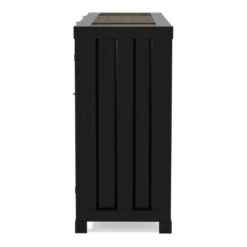 Murka 2 Open Shelf Console Table - miBasics Gunmetal Powder Coating -Console Tables Sales unnamed file 4768