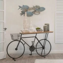 Bicycle Console Table - Sagebrook Home Red -Console Tables Sales unnamed file 4782