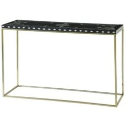 Olivia & May Eclectic Wood Console Table Gold - Olivia & May -Console Tables Sales unnamed file 4796