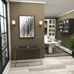 Olivia & May Eclectic Wood Console Table Gold - Olivia & May -Console Tables Sales unnamed file 4804