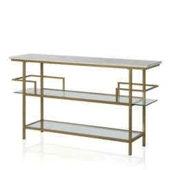 Barlow Console Unit - Cosmoliving by Cosmopolitan Brass -Console Tables Sales unnamed file 4834