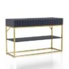 Cilker 2 Drawers Sofa Table - miBasics Antique Blue/gold -Console Tables Sales unnamed file 4835