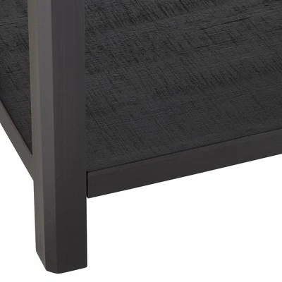 55 Downing Street Country Cottage Wood Console Table 31 1/2" x 13 3/4" with Drawer Black for Living Room Bedroom Bedside Entryway 6 55 Downing Street Country Cottage Wood Console Table 31 1/2" x 13 3/4" with Drawer Black for Living Room Bedroom Bedside Entryway - Image 4