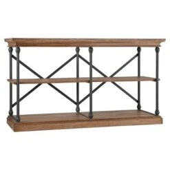 Belvidere Console Table - Inspire Q Vintage Oak 14 Belvidere Console Table - Inspire Q Vintage Oak -Console Tables Sales unnamed file 4874