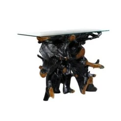 Olivia & May Contemporary Teak Wood Console Table Gold - Olivia & May 24 Olivia & May Contemporary Teak Wood Console Table Gold - Olivia & May -Console Tables Sales unnamed file 4883