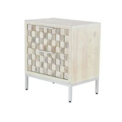 Olivia & May Set of 3 Contemporary Wood Console Tables Beige - Olivia & May -Console Tables Sales unnamed file 4924