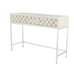 Olivia & May Set of 3 Contemporary Wood Console Tables Beige - Olivia & May -Console Tables Sales unnamed file 4927